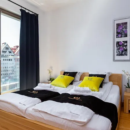 Апартаменты Apartamenty Gdansk Eu - Waterlane Гданьск