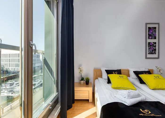 Апартаменты Apartamenty Gdansk Eu - Waterlane Гданьск