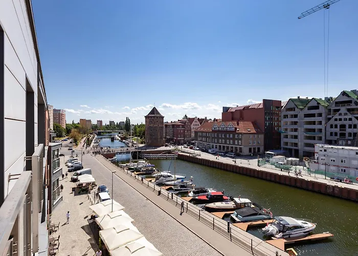 Апартаменты Apartamenty Gdansk Eu - Waterlane Гданьск