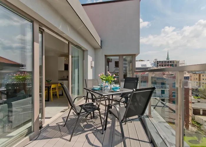 Апартаменты Apartamenty Gdansk Eu - Waterlane *